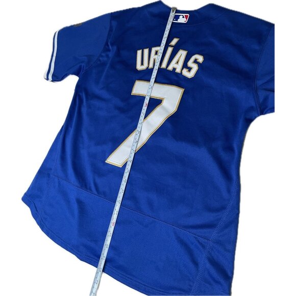 Julio Urias Los Angeles Dodgers 2020 World Series Jersey Blue Mens Nike XXL - Picture 7 of 8